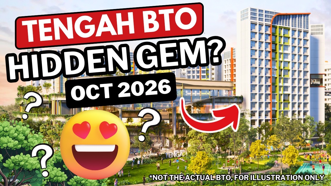 🇸🇬 October 2026 BTO: Tengah BTO Location Preview - Singapore HDB Review