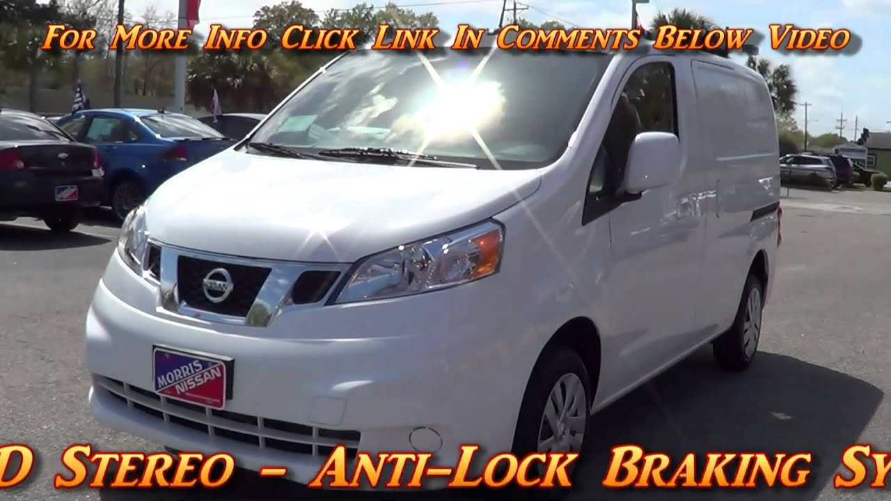 All New 2013 Nissan NV200 SV Cargo Van 690124 Offered By Morris Nissan Charleston, SC