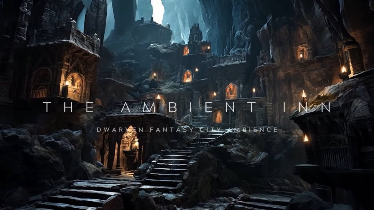 Ancient Dwarven Ruins | 10 Hours of Fantasy Ambience & Arcane Soundscape