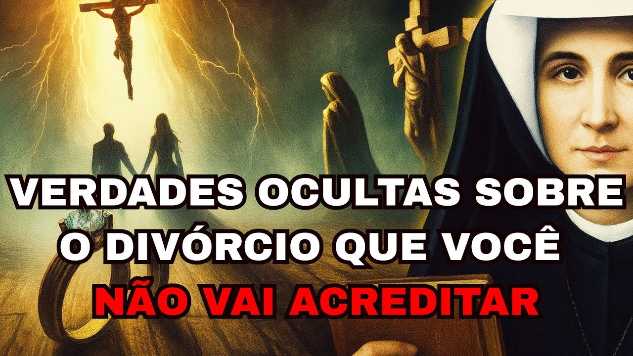O que as almas sofredoras do purgatório revelaram a Santa Faustina sobre o divórcio vai chocar você