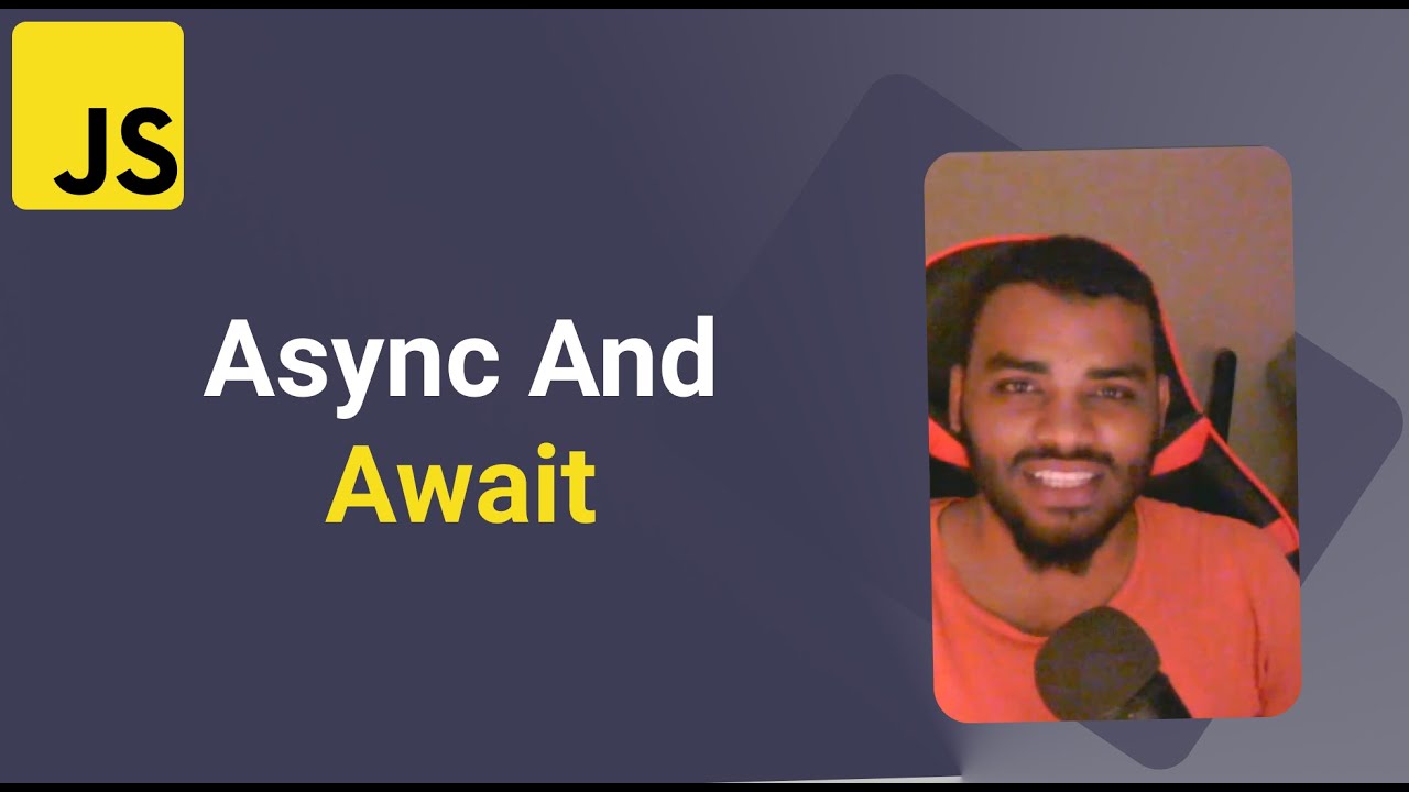 Learn Async And Await | Modern JavaScript For Beginners | Somali JavaScript Tutorial