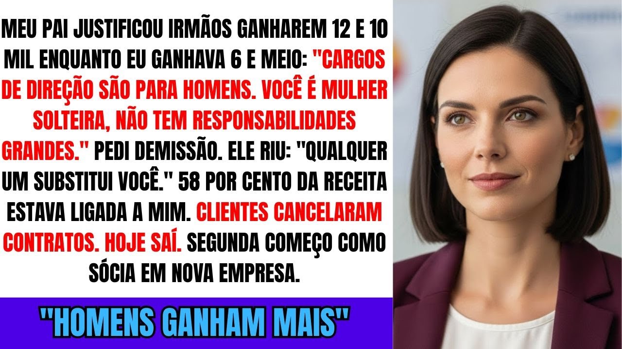 Meu Pai Pagava Mais Pros Meus Irmãos — Até Eu Pedir Demissão