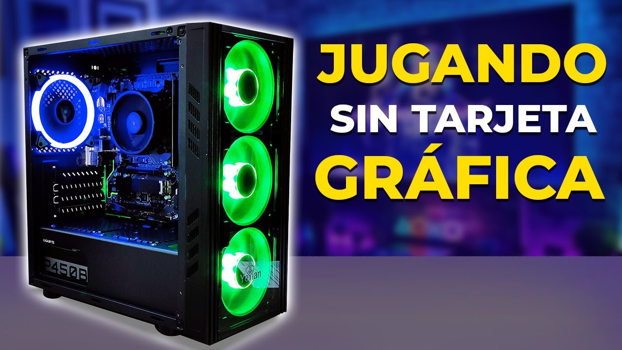 PC Gamer SIN gr&aacute;fica &iexcl;Potente y MUY Actualizable! Arriba de 60FPS / Ryzen 5600G