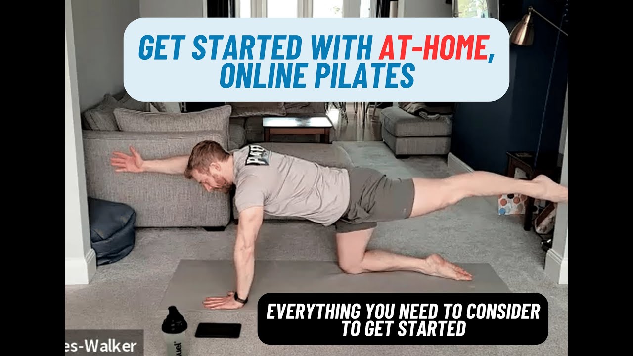 Getting Started With At Home/Online Pilates 💻 #onlinepilatesclasses #onlinepilates #athomepilates
