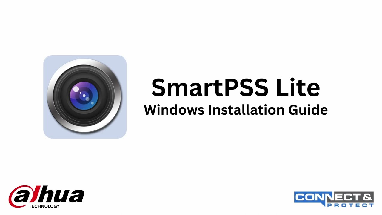 Dahua Smart PSS Lite Windows Installation