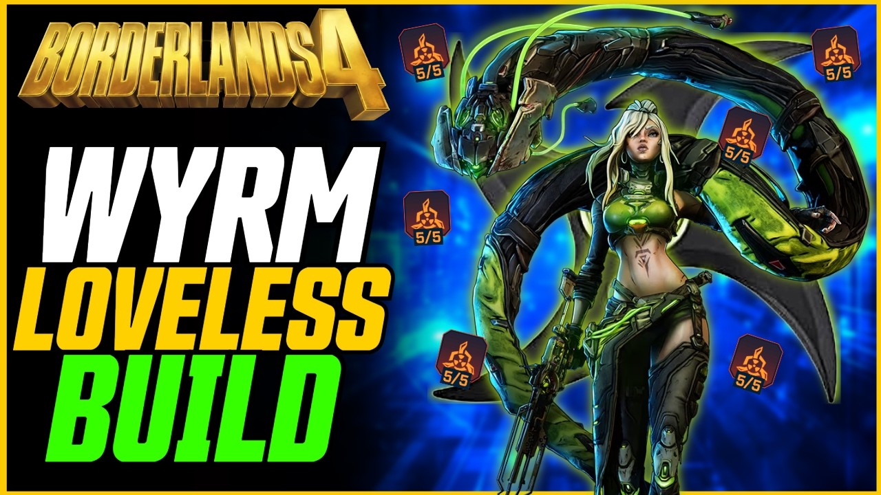 ЛУЧШИЙ БИЛД!? Wyrm Loveless уничтожает всё! // Гайд на билд &laquo;BaeBlade&raquo; для Borderlands 4, 70 уровень