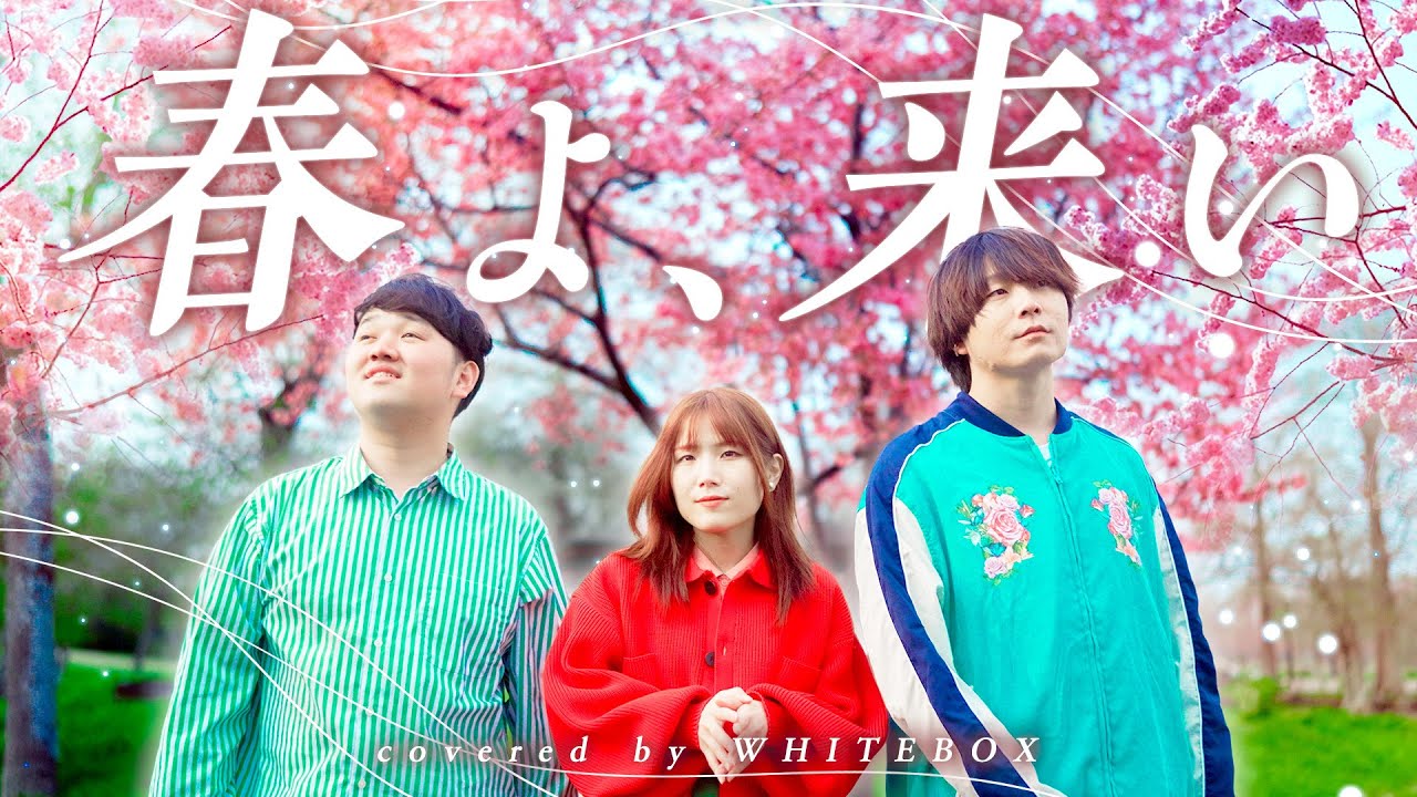 春よ、来い / 松任谷由実 covered by WHITEBOX【歌ってみた】