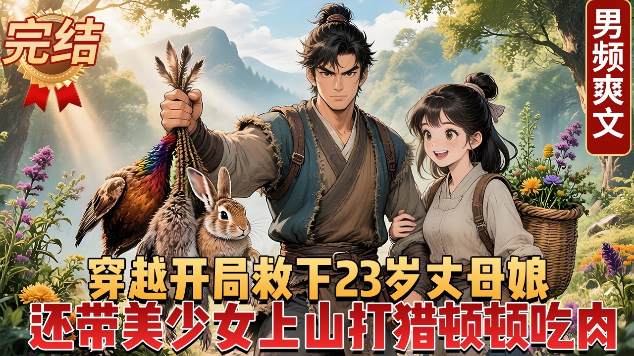 【完结爽文】開局救下絕美丈母娘，帶嬌俏動人的美少女周芸兒上山採藥打獵！全村人餓到啃樹皮苟延殘喘，我們野雞兔子頓頓吃不完，靠超神妙手系統賺得糧食滿倉錢財滾滾來，從鄉野窮小子開啟超爽逆襲封神之路！