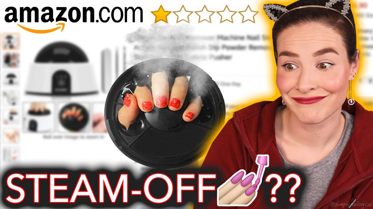 Testing Steam-off Nail Polish Remover