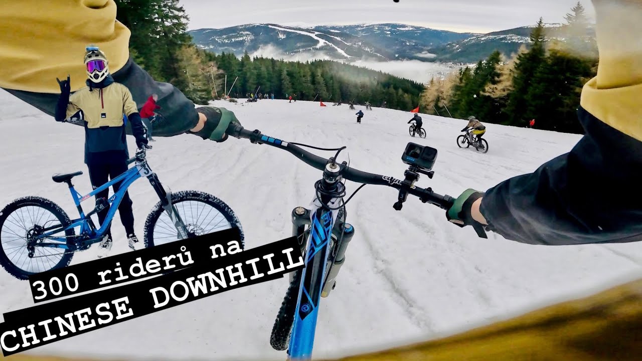 NOVINKA! 300 lidí na CHINESE DOWNHILL