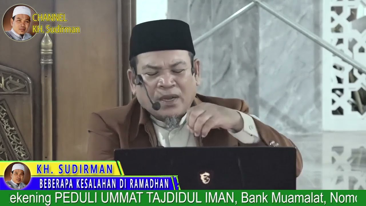 Beberapa Kesalahan di Bulan Ramadhan 