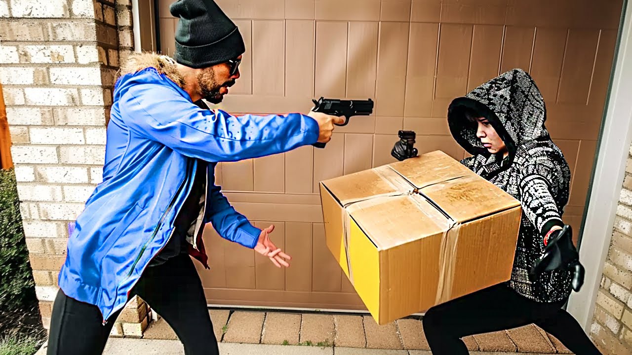 Real Porch Pirates Who Messed With The Wrong Home Owner