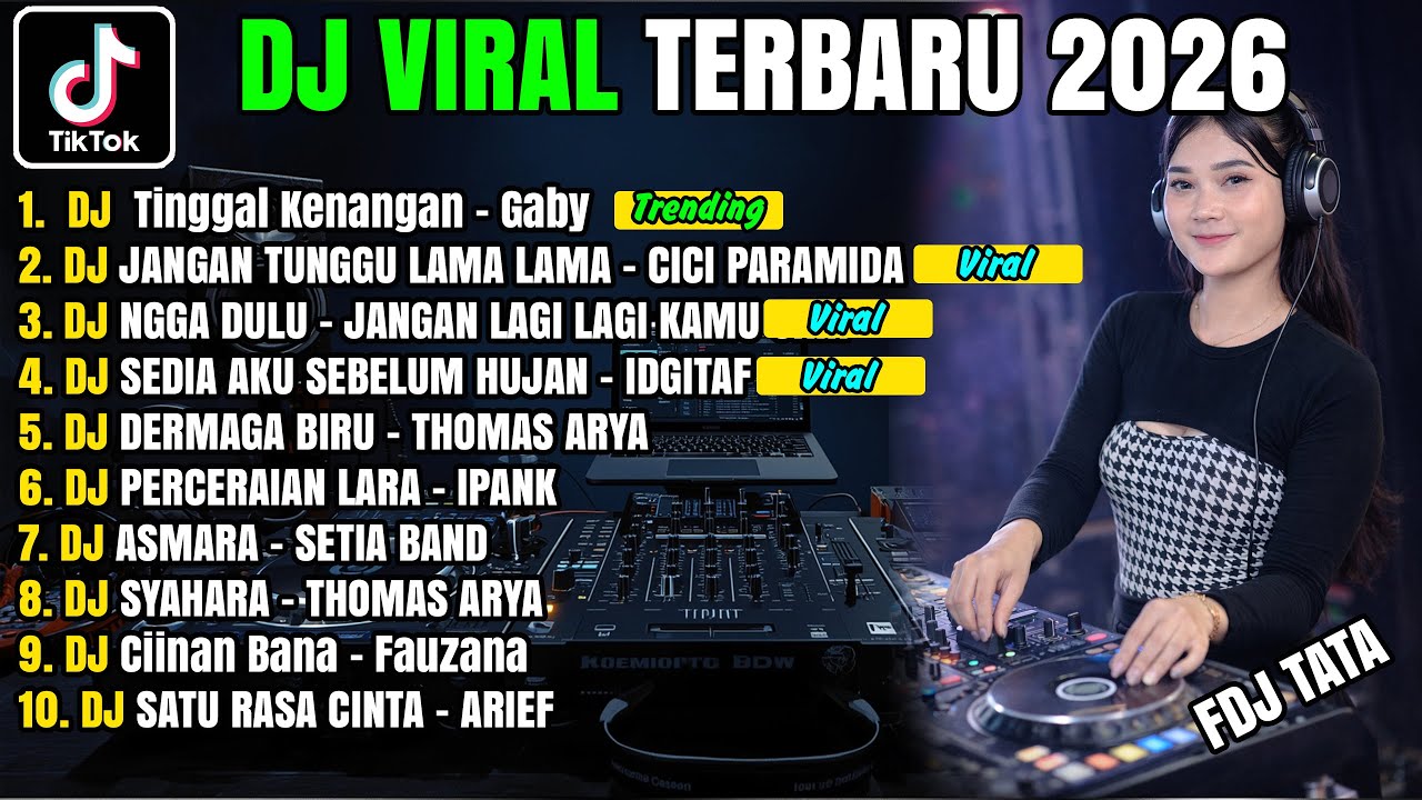 DJ TIKTOK TERBARU 2026 🎶 DJ TINGGAL KENANGAN – GABY | REMIX VIRAL