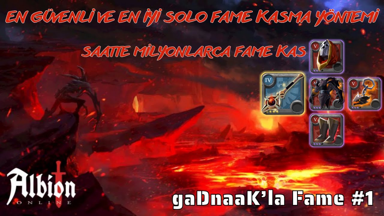 Solo Depths'te En İyi Fame Kasma Contenti I Albion Online Türkçe