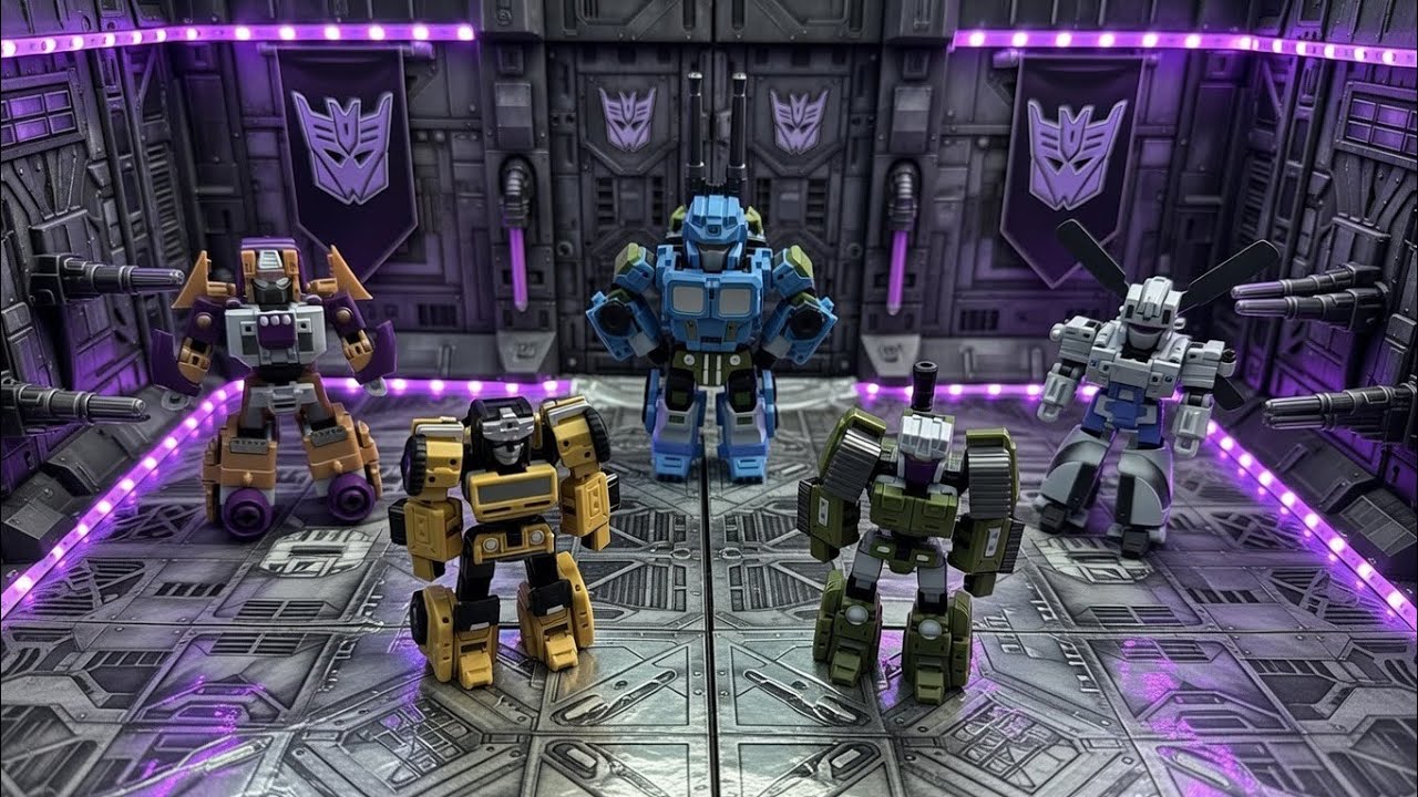 Jiguanmao Light Cat JGM-SKP03 (Combaticons/Bruticus) - Full Transformation - part 1