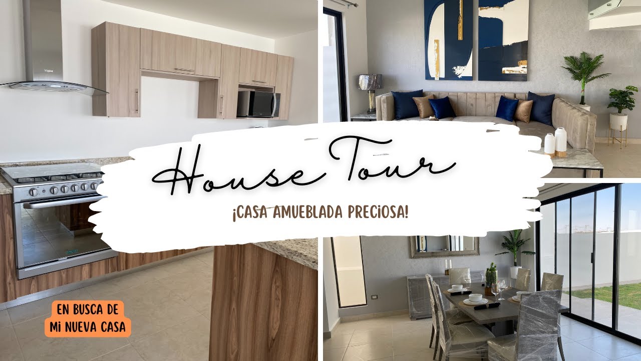 HOUSE TOUR CASA AMUEBLADA 🏡 Preciosa! 💖 #casa #housetour #decoration