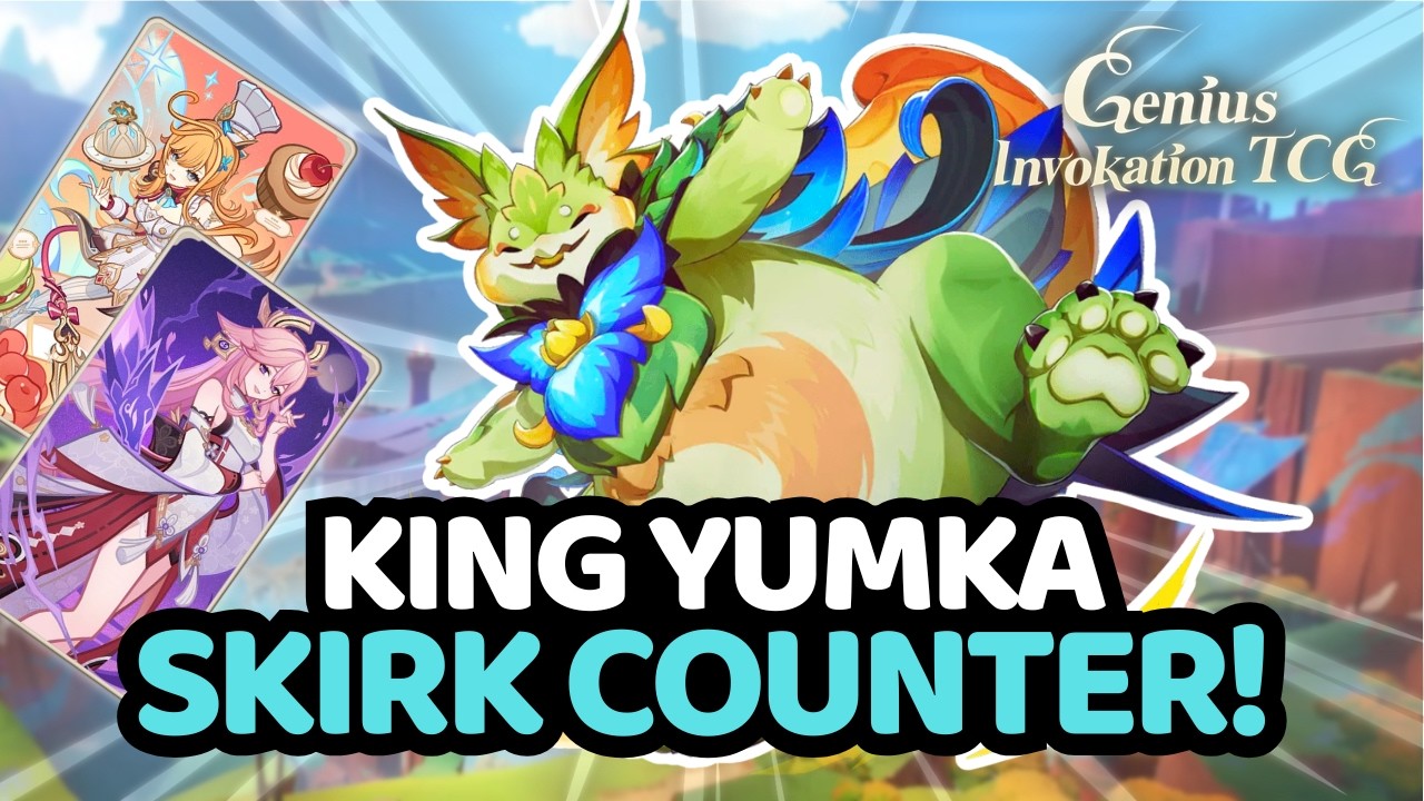 🍗🍗COUNTER SKIRK WITH THIS DECK!!!🍗🍗 | Genshin Impact TCG