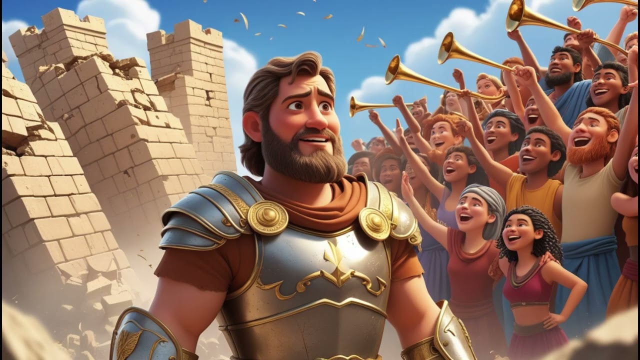March Around Jericho | Bible Song for Kids | Joshua and the Walls | Christian Songs for Children