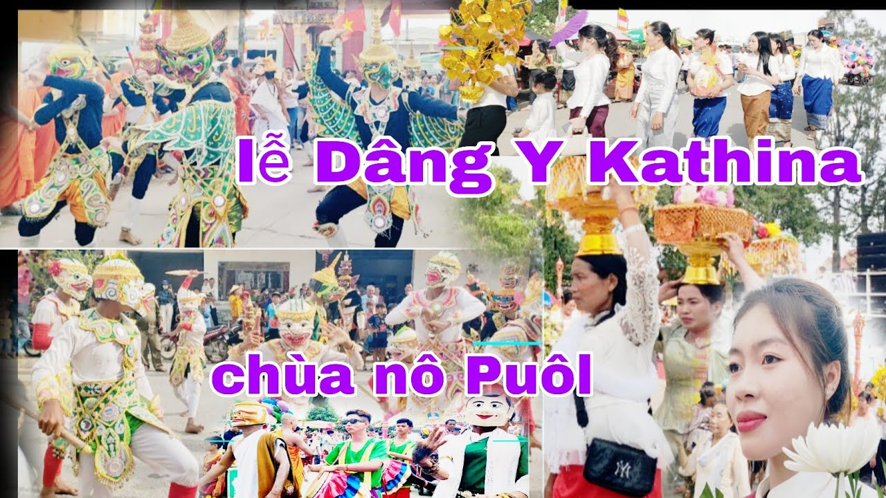 lễ Dâng Y Kathina Chùa Khmer Nô Puôl sóc Trăng 20/10/2025