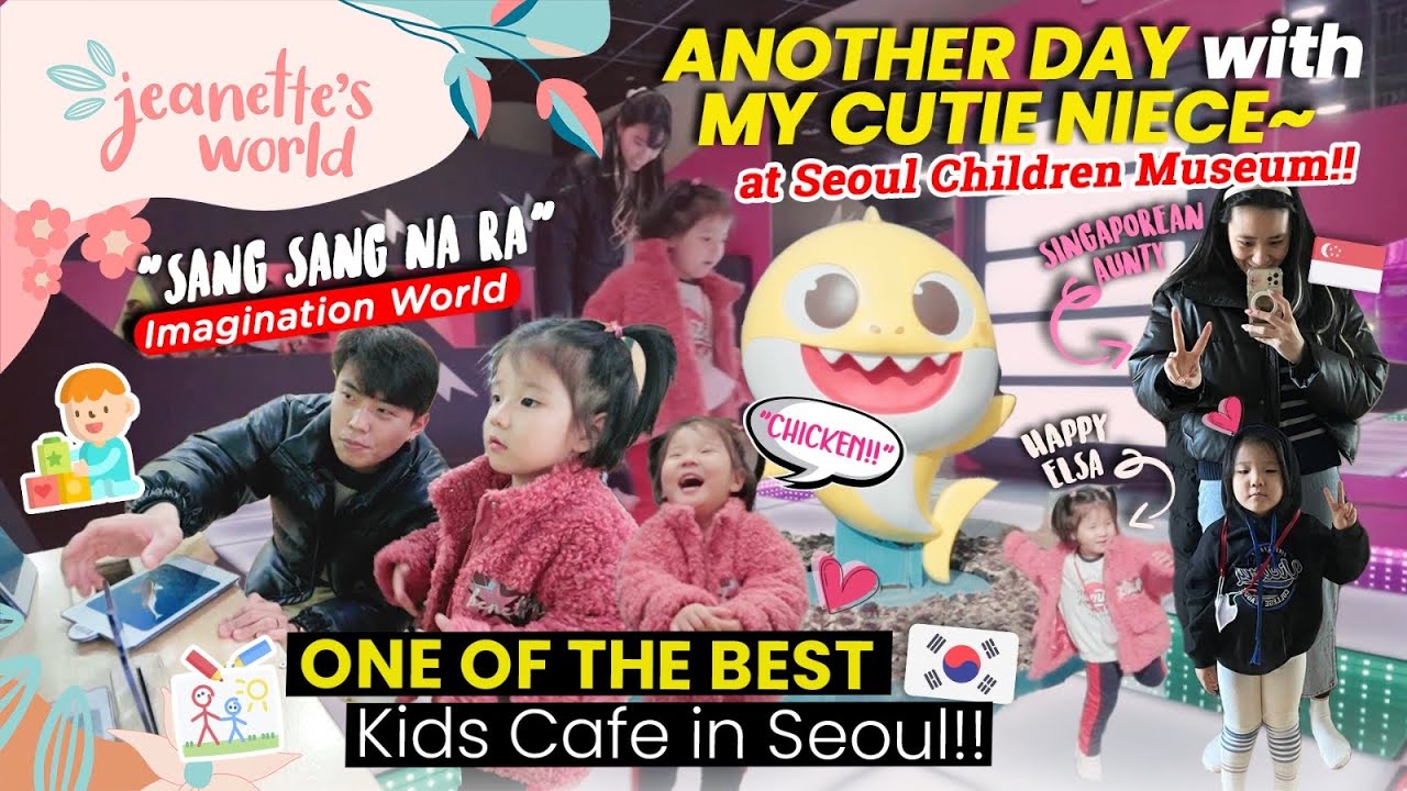 😍👧🏻 Can Singapore duplicate this cafe…? Largest cafe made for kids in Korea 🇰🇷🧸