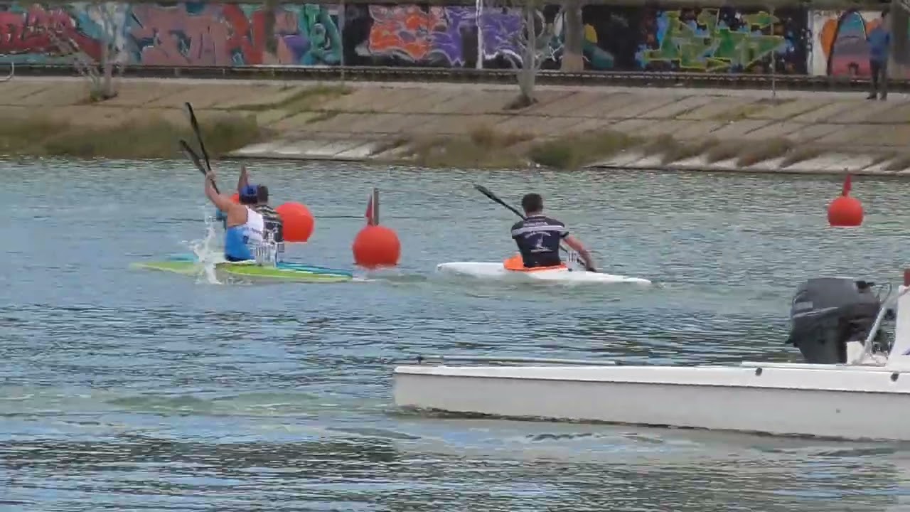 SALIDA 2  HOMBRE VETERANO 45 54 K1  CAMPEONATO DE ESPAÑA  MASTER DE INVIERNO SEVILLA   18 MARZO 2023