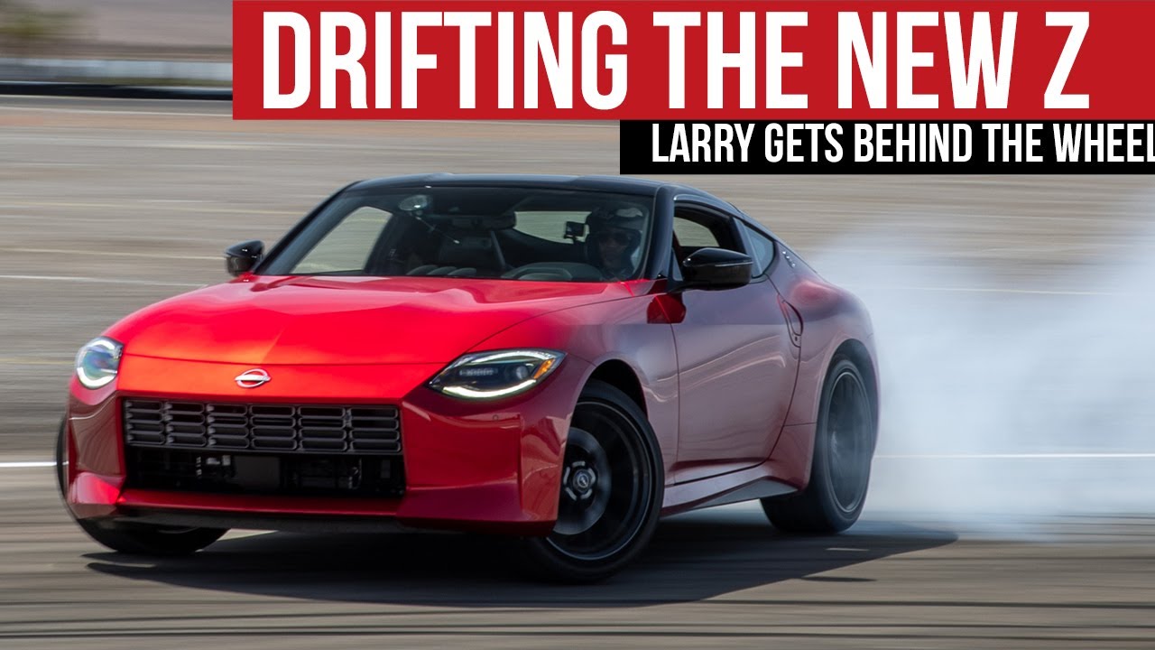 First time drifting the all new 2023 Nissan Z