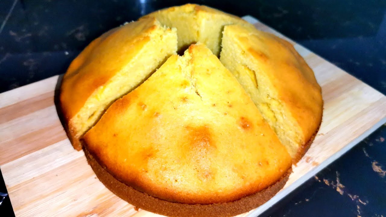 HOW TO MAKE FRESH SWEET CORN CAKE | SWEET CORN CAKE RECIPE | SWEET CORN CAKE WITHOUT OVEN