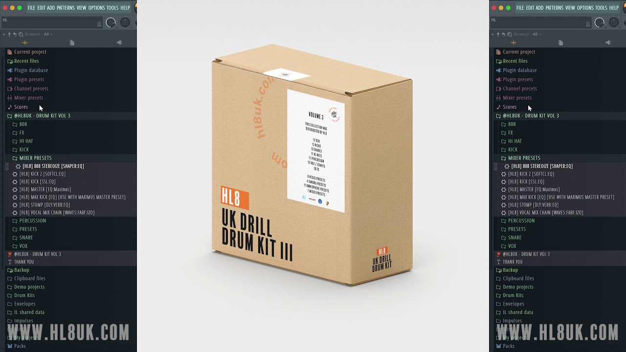 UK/NY DRILL DRUM KIT - VOL 3 | POP SMOKE, FIVIO FOREIGN, DIGGA D, HEADIE ONE