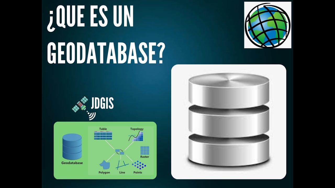 Geodatabase, conceptos y creaci&oacute;n en el ArcGIS