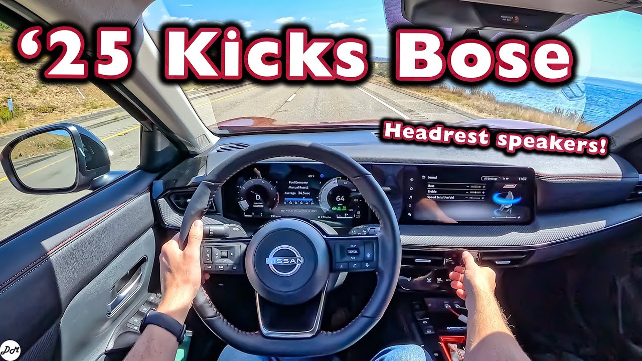 2025 Nissan Kicks &ndash; Bose 10-speaker Sound System Review