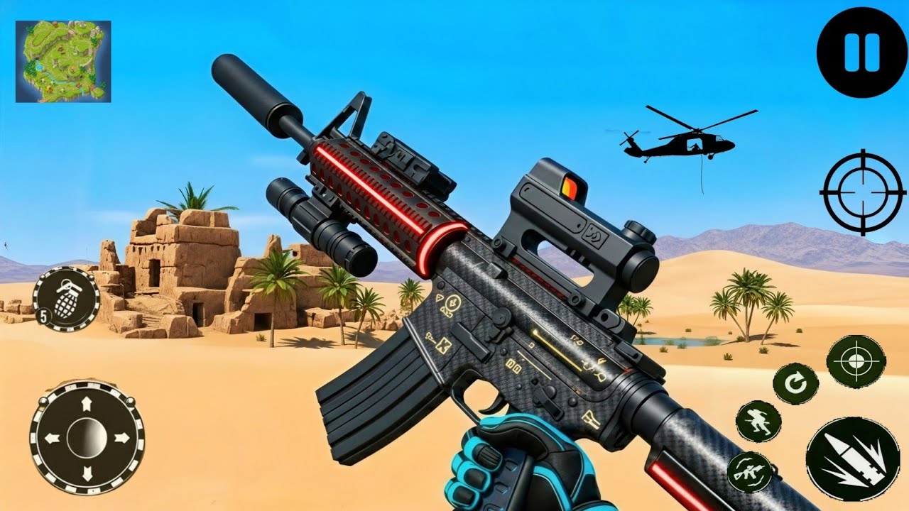 Robot vs Terrorists 🔫🤖 | Full FPS Action Mission | New Android Game 2026