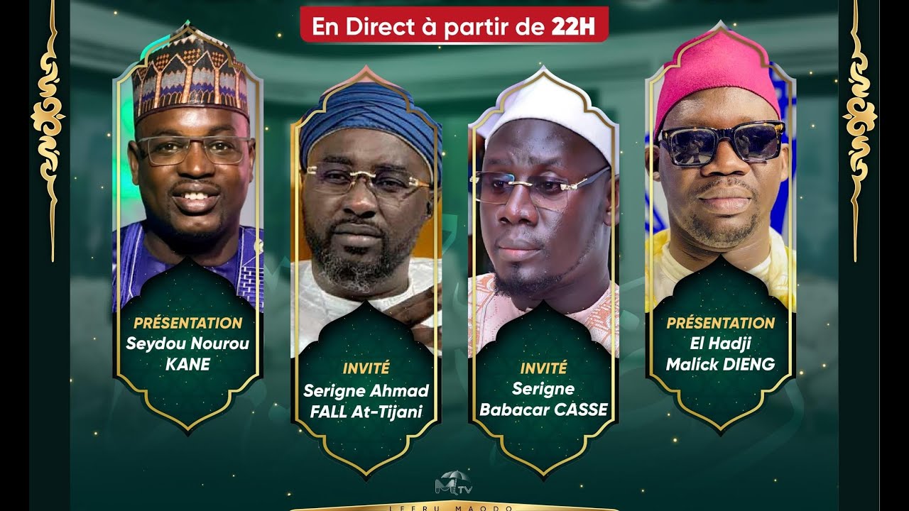 🔴[ DIRECT ] ACADÉMIE RAMADAN AVEC SERIGNE AHMED FALL AT TIDJANY ET BABACAR CASSÉ