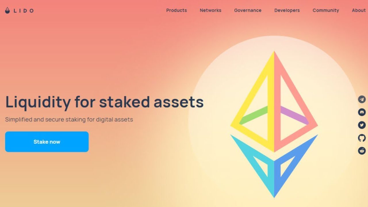 Lido Finance how to earn with Liquid Staking
