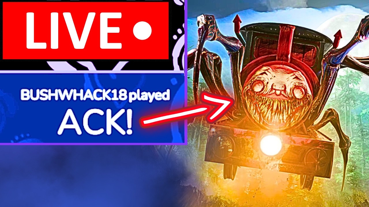 Meme Chaos In Choo Choo Charles! LIVE!