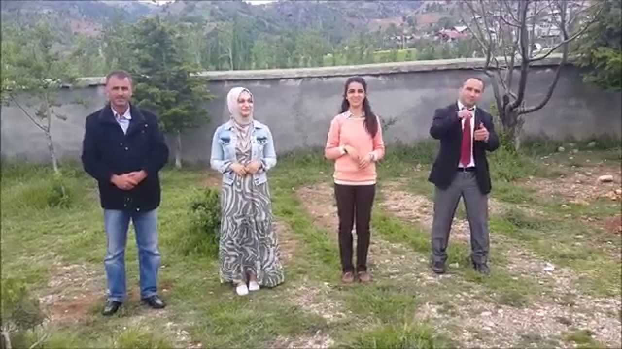 Küçükcerit Öğretmenleri  - İşaret Diliyle Penceresi Cam Cama Muallim...