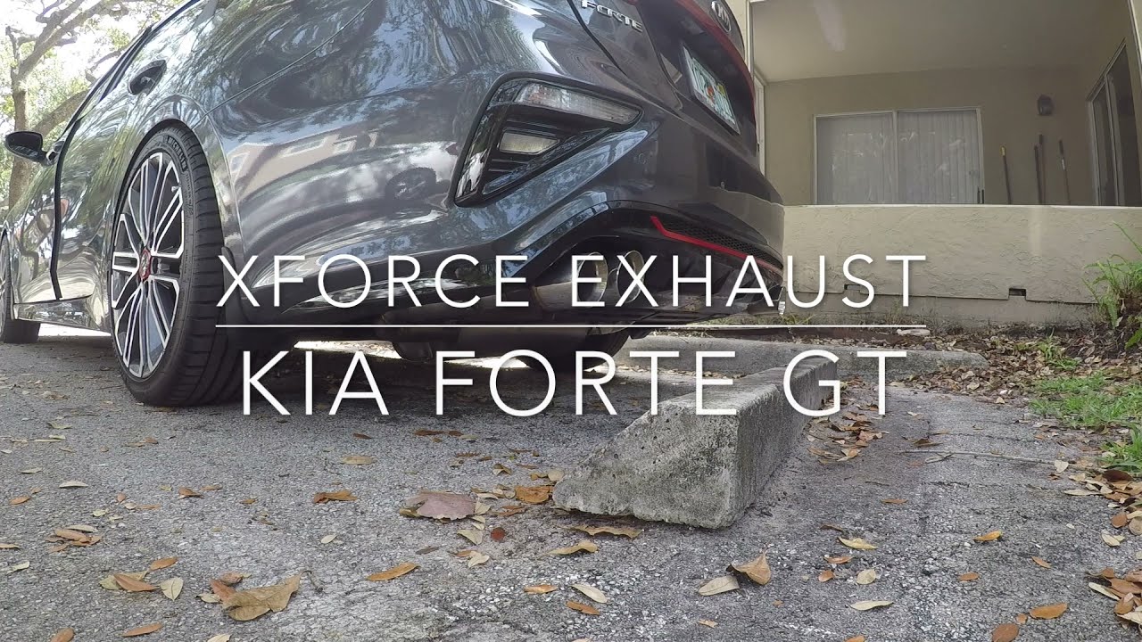 XForce Exhaust with Varex Muffler- Kia Forte GT