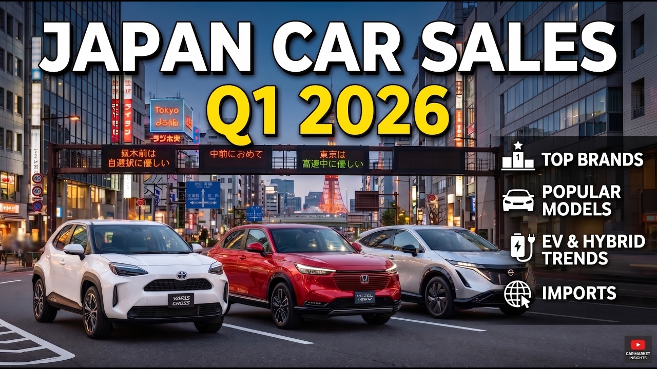Japan Auto Market Q1 2026: Brands, Models, EV Trends & Full Breakdown