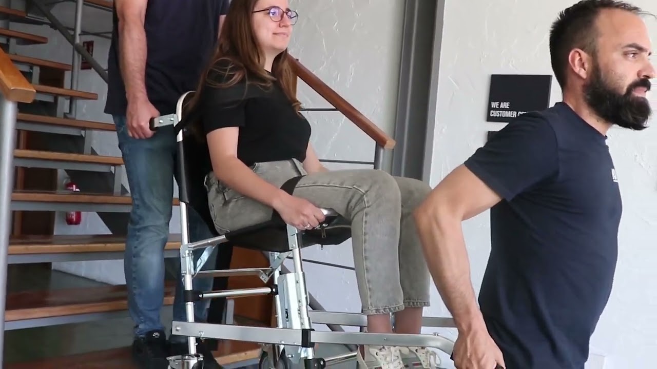 Manual Stairlift Chair | Silla Salvaescaleras Manual | PEPE - HOW TO USE