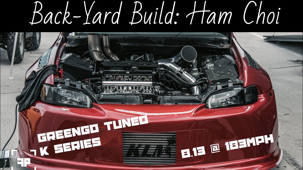 Back Yard Build goes 8.18! | Ham Choi Civic