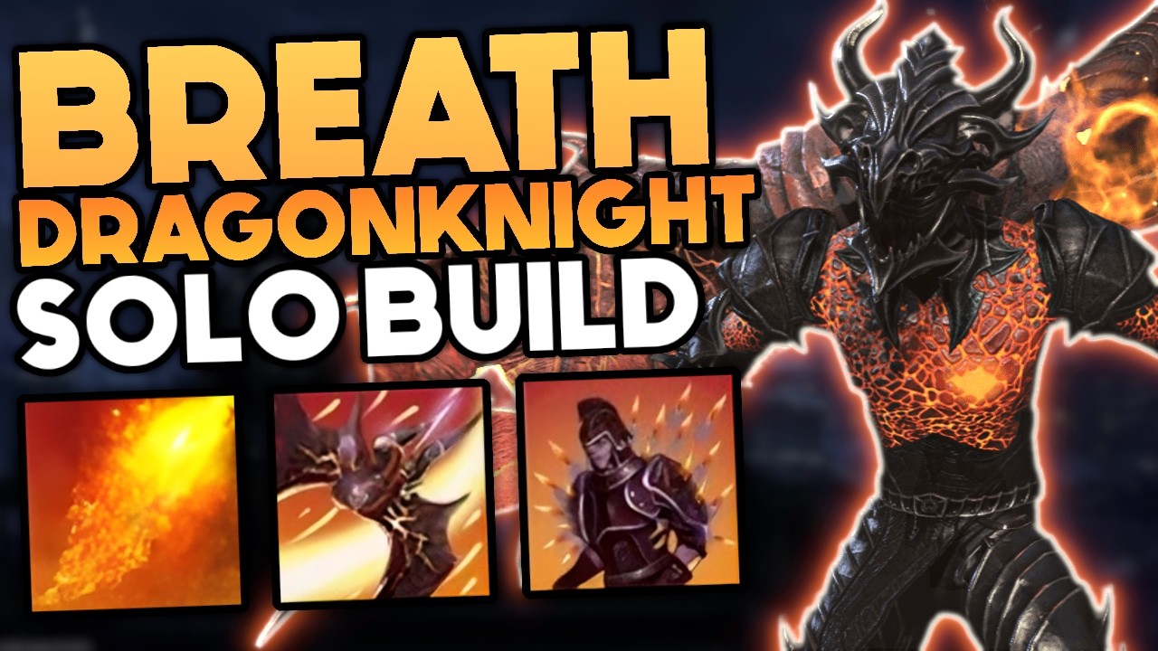 Breath Dragonknight Solo Build for Veteran HM Dungeons & World Bosses | Update 49