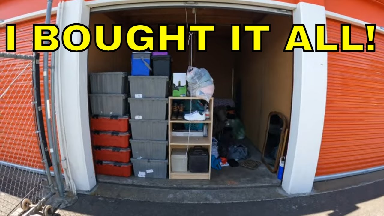 I Bought Affordable Abandoned Storage Locker Online CHEAP
