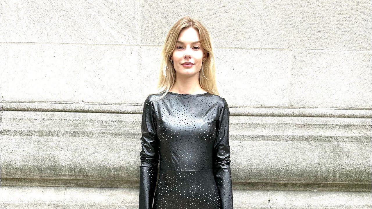Laser Cut Faux Leather Pencil Dress- Link to Shop⏬#fashion#lasercut#fauxleather#limitededition