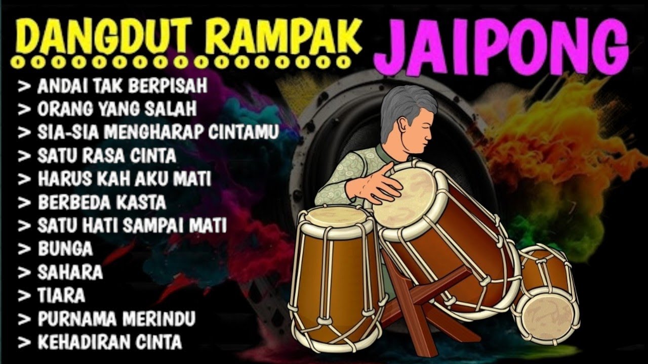 KENDANG RAMPAK JAIPONG 2025, AUDIO JERNIH BASS GLEERR,SATU RASA CINTA, GALA GALA, ANDAI TAK BERPISAH