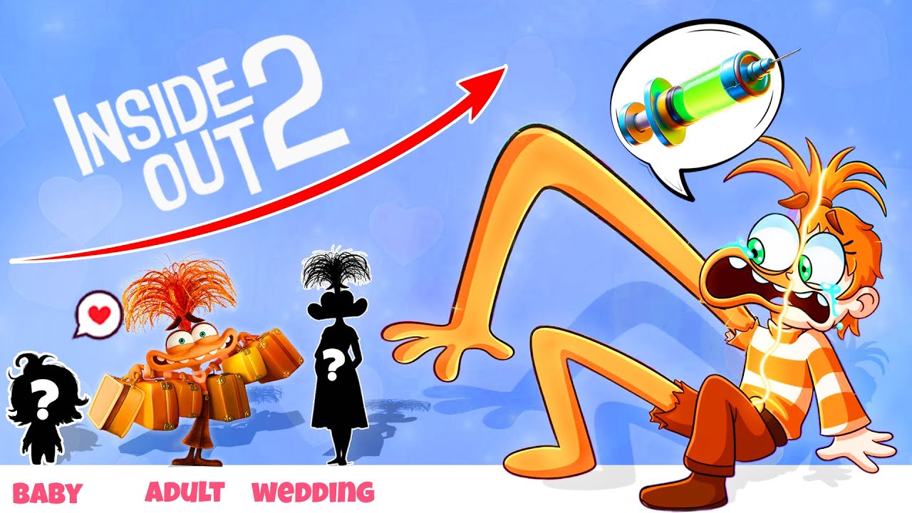 Inside Out 2 2024 New Growing Up Compilation Full | Life After Happy Ending