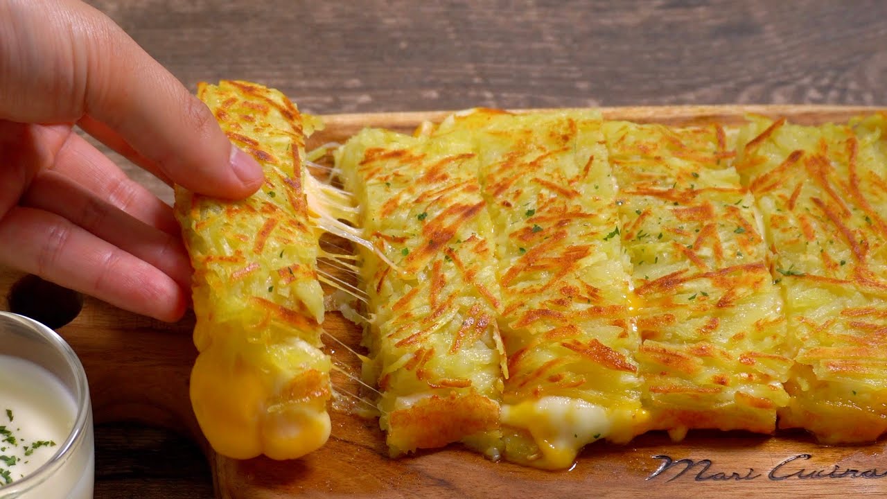 식빵 없는 고구마토스트~!! 갈릭소스 레시피! 간식과 맥주안주로 딱 좋은 고구마 요리 레시피!