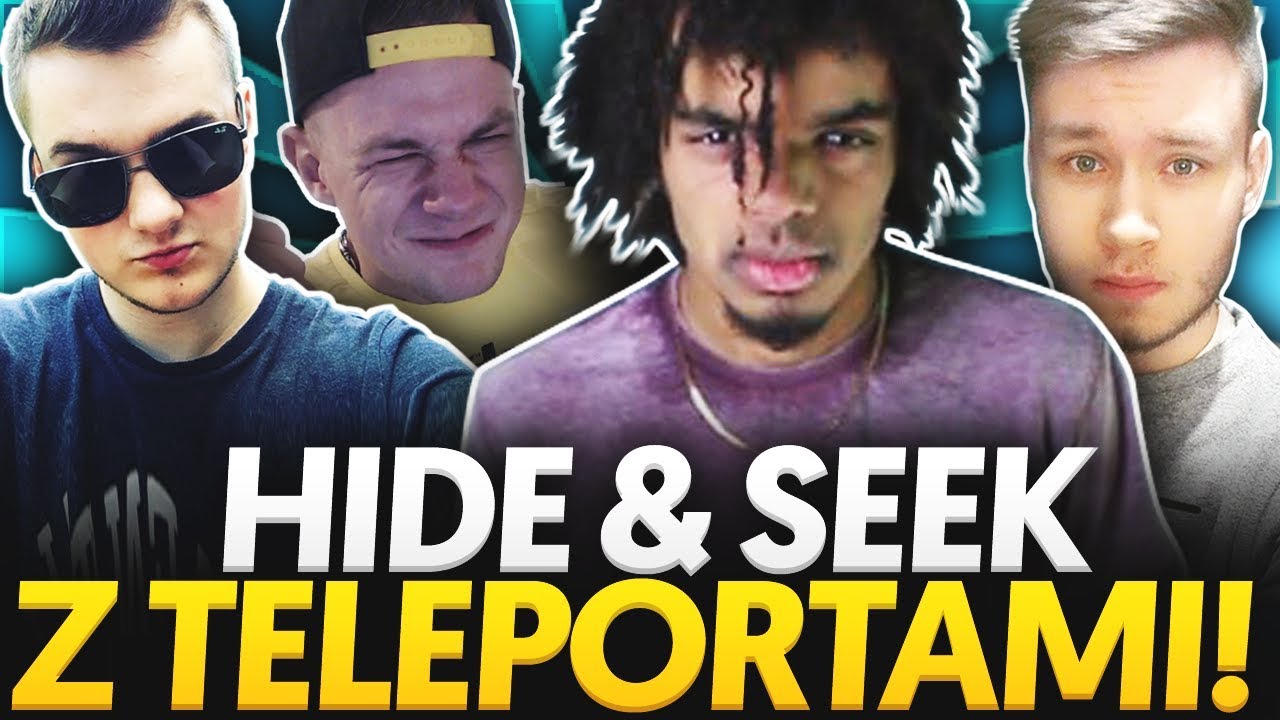 NAJLEPSZY HIDE AND SEEK z TELEPORTAMI!