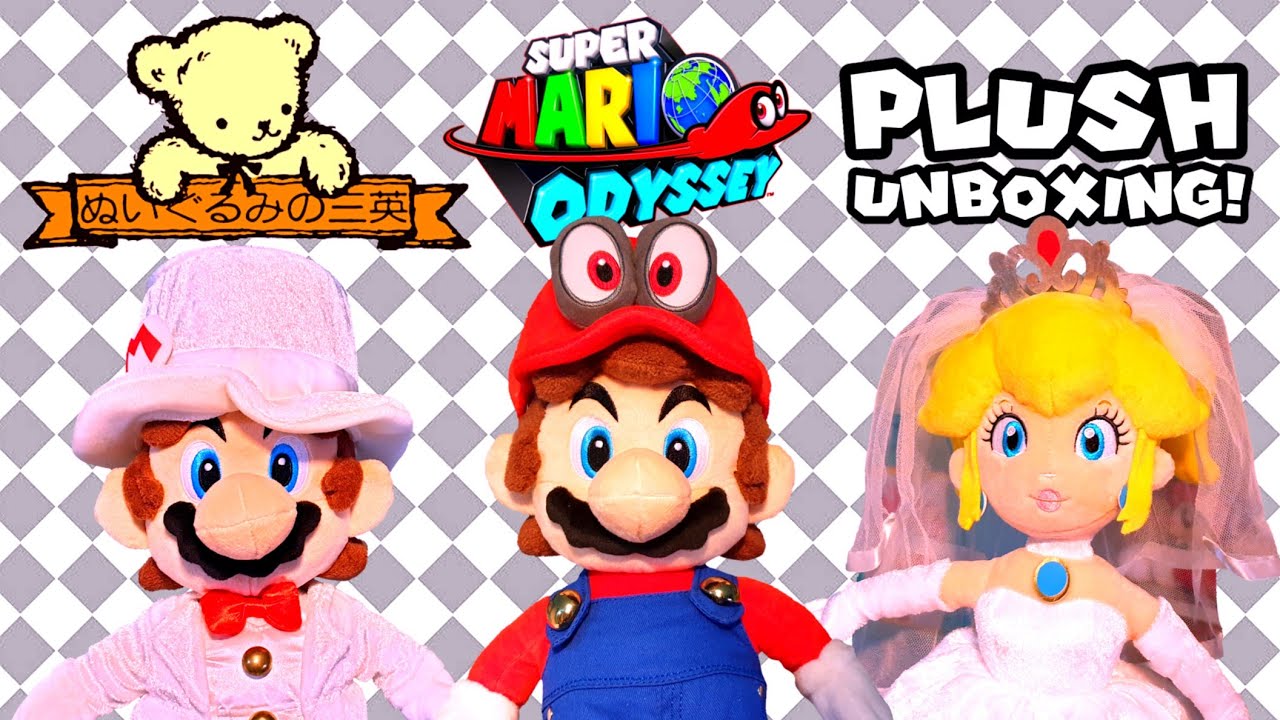 Sanei: Super Mario Odyssey - Plush Unboxing!