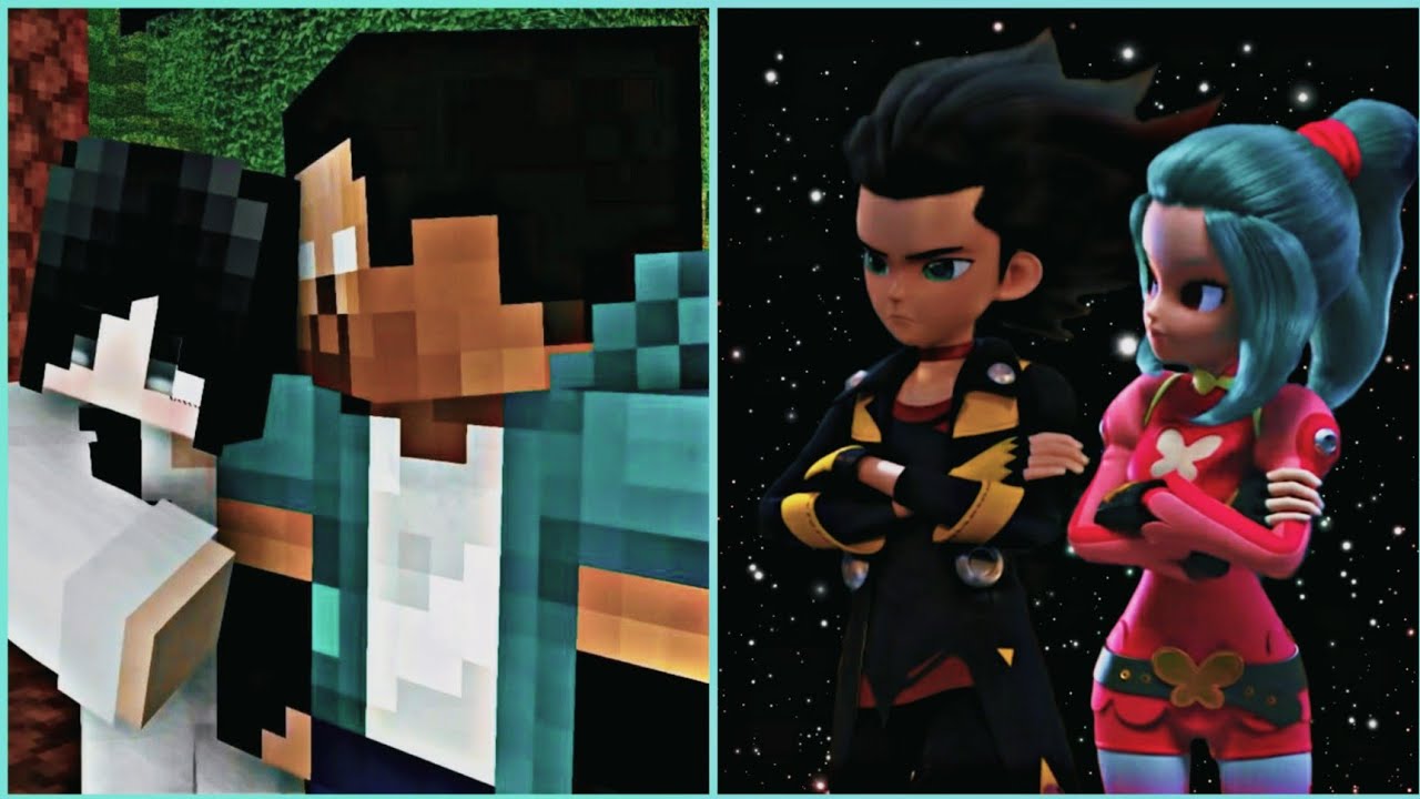 Clip || 💙Herobrine & Sadako🖤 || 🖤Vettel & Ellie  || Ближе 🌹💞