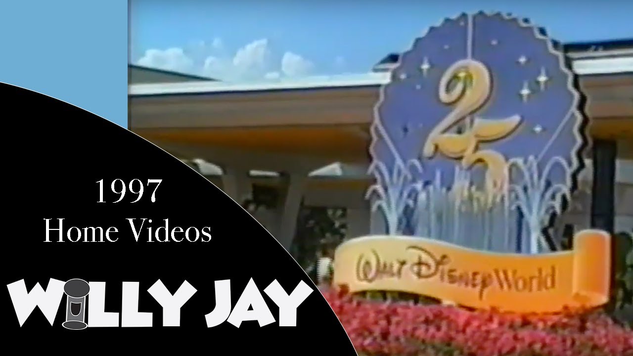Hilgert Family 1997 Home Movies | The Big Red Boat | John Kennedy Space Center | Walt Disney World