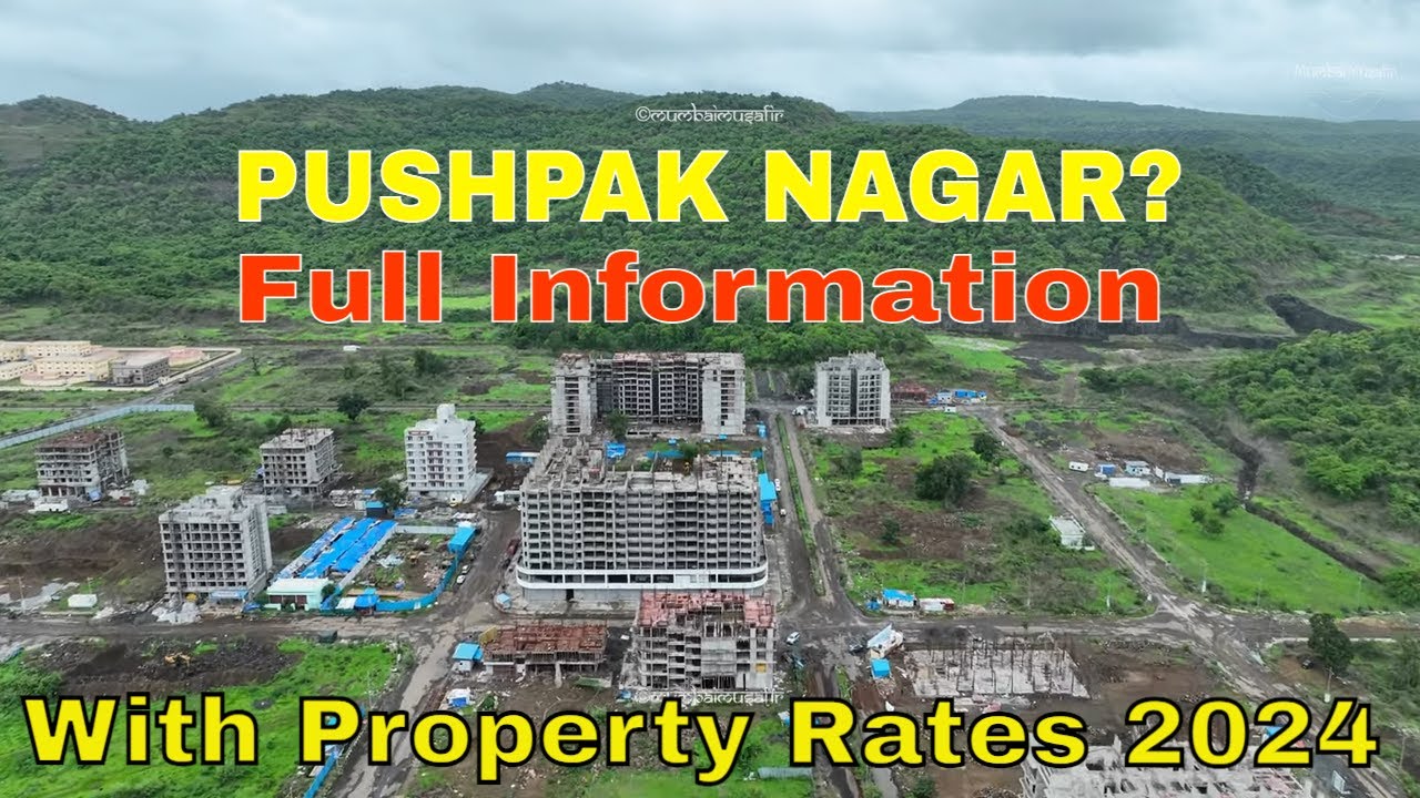 Pushpak Nagar Monsoon Drone View - 4K